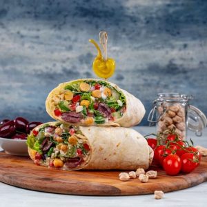 Greek Salad Wrap